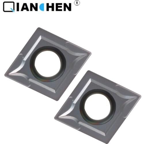 Qianchen Independent original high Precision high performance high quality high hardness CNC CCMT120404 XC7129 carbide inserts
