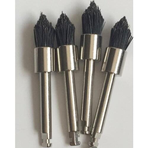 TPC PB350 Latch Type Black Bristle Point Prophy Brushes 144pcs