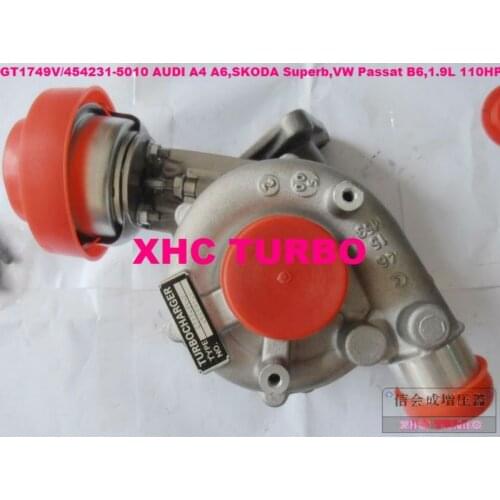 NEW GT1749V/454231 028145702H/R Turbocharger for A4 A6,SKODA Superb,VW Passat B6,AFN/AVG/ATJ/AJM 1.9L 110HP