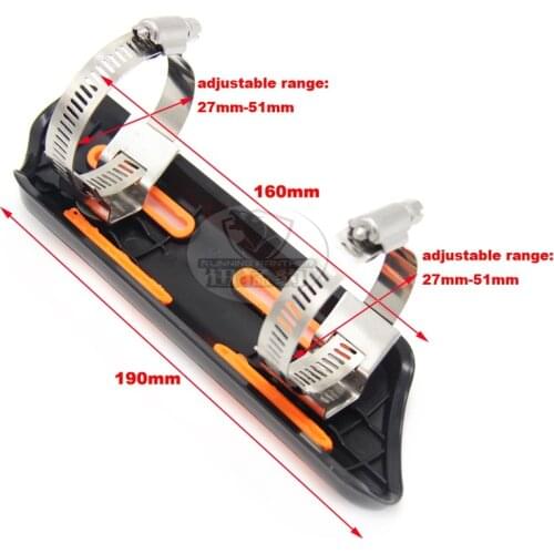 Motorcycle Exhaust Muffler Pipe Protection Heat Shield Cover Guard For ECX Honda CRF 230 Dirt bike Motocross Orange