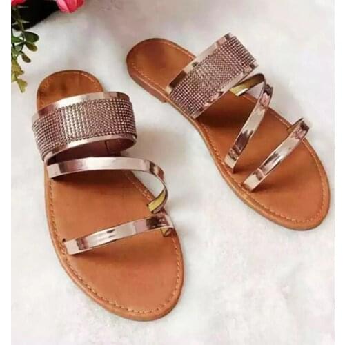 Women Flip Flops Beach Slipper Soft Comfortable Microfiber PU Leather Slippers Flip Flop Summer Shoe For Flat Slippers New 2021