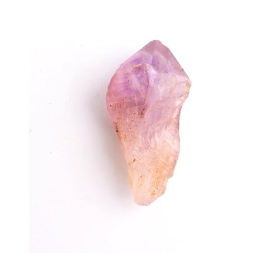 1PC Natural Auralite-23 Rare Purple Titanium Quartz Rough Stones Point Pendants Raw Crystals Black Hairstone Healing