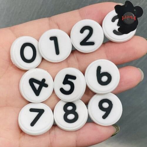 10PCS PVC Cartoon Number Fridge Magnets Kawaii Refrigerator Magnetic Sticker Baby Kids Gifts Math Early Educational Toy