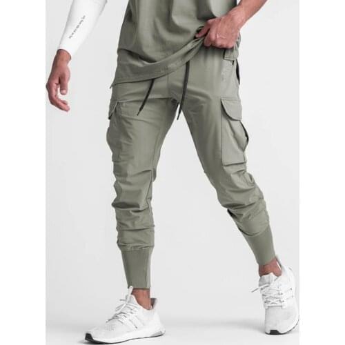 2021New Jogging Pants Men Sport Sweatpants Running Pants Men Joggers Trackpants Slim Fit Pants Bodybuilding Trouser