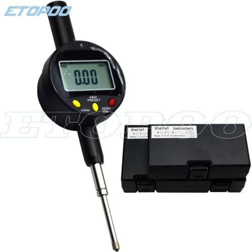 25.4mm ABS Micron digital indicator electronic indicator 0-25.4mm 0.01mm reading