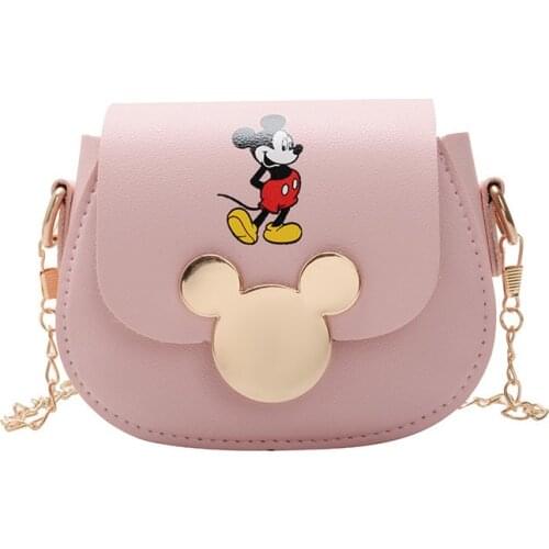 Disney Mickey Childrens Messenger Bag Cartoon Cute Childrens Bags Girls Accessories Bag Printed Shoulder Bag Birthday Gifts