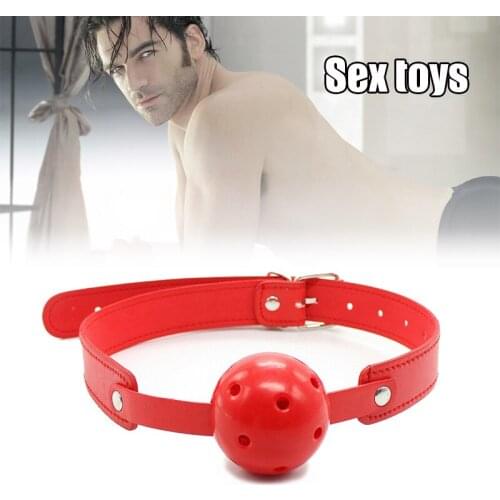 Hot Mouth Ball Sex Toy Couple Cosplay Sex Products Breathable Erotic Supplies SM Strap for Women Men sy998