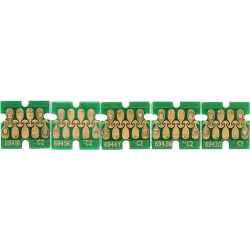Refillable ink Cartridge Chips For EPSON Surecolor T3000 T5000 T7000 T3200 T5200 T7200 one time chips