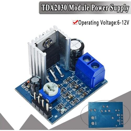 Tda2030A Module 6V 9V 12V Single Power Supply Audio Tda2030 Amplifier Diy Digital Circuit Board