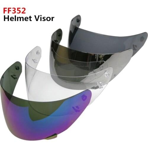 Motorcycle Helmet Lens Full Face Motorcycle Helmet Visor UV-Proof for LS2 FF352 FF351 FF369 FF384 Goggles Full Face Helmet Lens