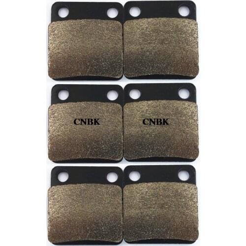 Brake Pad Set for HYOSUNG TE 450 Rapier 2006 - 2009 (Quad) Front Left Right + Rear TE450 Quad