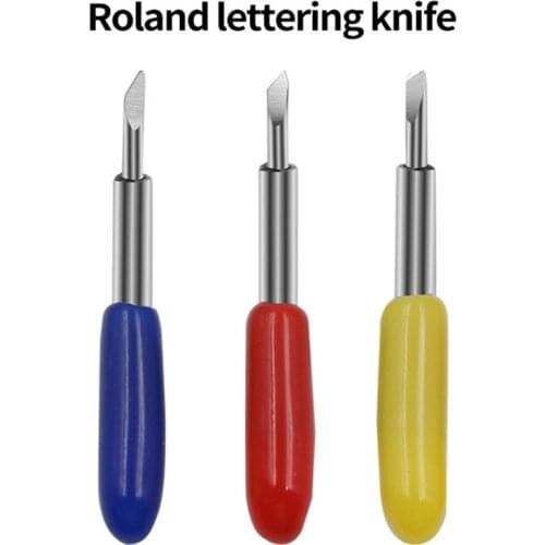 Cutting Knife 30° 45° 60° Tungsten Steel Plotter Blade Lettering Knife with Cutter Blade for Vinyl Cutting Tools