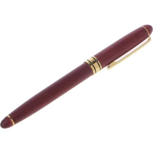 Rosewood Fountain Pen Fine Nib Smooth Writing Ink Best Present Office Supply JUL-18A