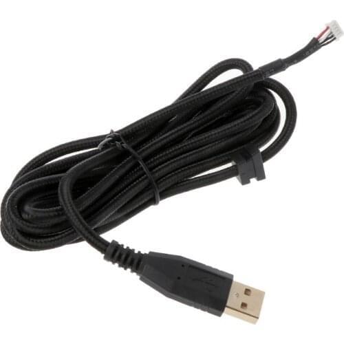 Gold Plated Durable Nylon Braided Line USB Mechanical Keyboard Cable Replacement Wire for razer BlackWidow X Chroma Gaming