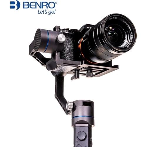 Professional Handheld 3-axis stabilizer for camera and mobile phone Gimbal anti-shake Multifunction Stabilizer Benro R1