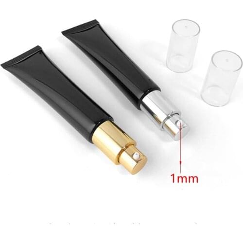 20pcs Empty Airless Pump Bottle 35g 40g Cosmetic Cream Squeeze Tube Makeup Foundation Packaging Container