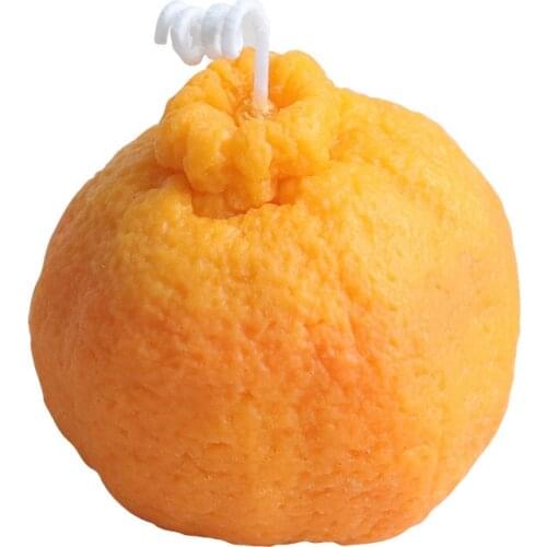 A Variety Of Fruit Cake Candle Diy Silicone Mold Creative Lemon Strawberry Ugly Orange Candle Mold