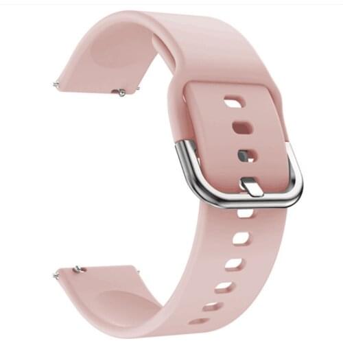 20mm Adjustable Waterproof Silicone Wristband Watch Strap For -Xiaomi Mi Bro Air M5TE