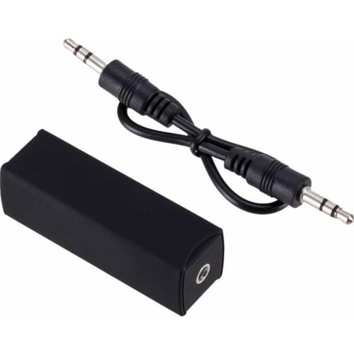 Ground Loop Noise Filter Isolator & 3.5mm Cable for Home Stereo Car Audio System Ground Loop Noise Isolator r30