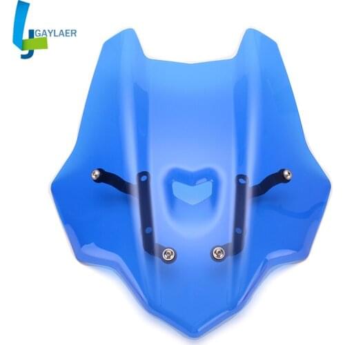 Motorcycle Windshield MT FZ 10 Wind Deflector Windscreen for Yamaha MT10 MT-10 FZ10 FZ-10 2016 2017