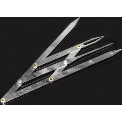 1 set Stainess Steel Eyebrow Positioning Measurement Ruler Tattoo Calipers Microblading Permanent Makeup Gold Ratio Measure Tool