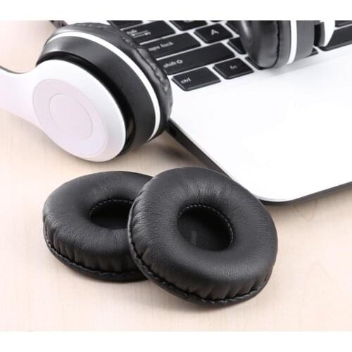 2pcs Replacement Earpad Cushion Cover 70mm For Sony MDR-V150 V250 V300 V100 V200 V400 DR-BT101 ZX100 ZX300 Gaming Headphones