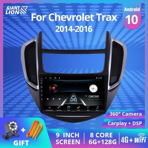 2din Android 9.0 Car Radio For Chevrolet Trax 2014-2016 Navigation Multimedia Car-Video Player Car 2Din DVD Stereo Receiver