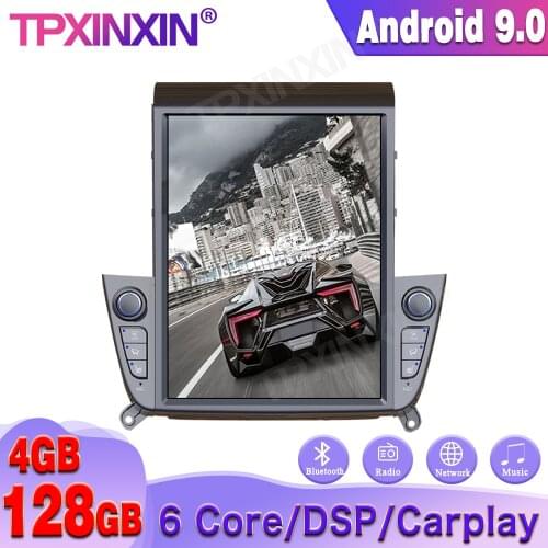 For Hyundai IX35 2018+ 4+128G Android 9.0 Tesla Style Car GPS Navigation Stereo Head Unit Multimedia Player Auto Radio Carplay