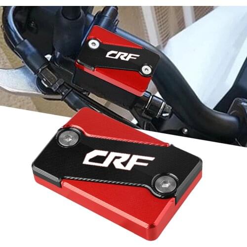 CRF230M Motorcycle Accessories CNC brake Fluid Cylinder Master Reservoir Cover Cap For HONDA CRF CRF230 230 M 2009 2010 2011