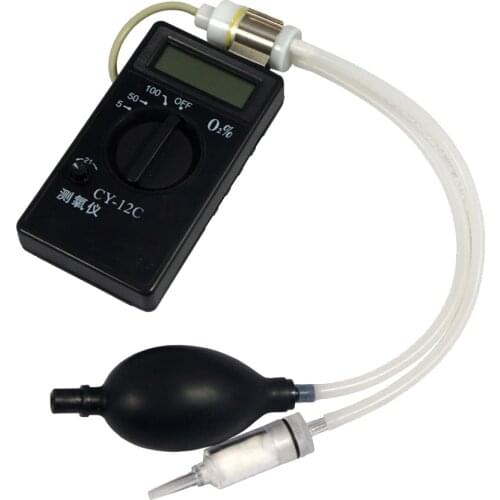 CY-12C High Quality Oxygen Purity Analyzer Content Meter Breathing Anesthesia Infant Incubator Astronavigation Mines