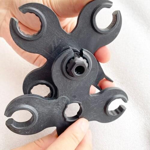 ABS Plastic Spanner Solar Connector Wrench Solar Panel Connector Disconnection Tool Black Hand Tools