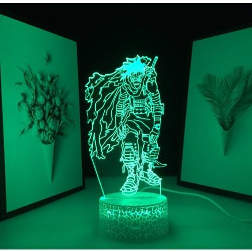 My Hero Academia Lamp Anime Chizome Akaguro LED Night Light for Birthday Gift Room Deco Chizome Akaguro 3D Lamp