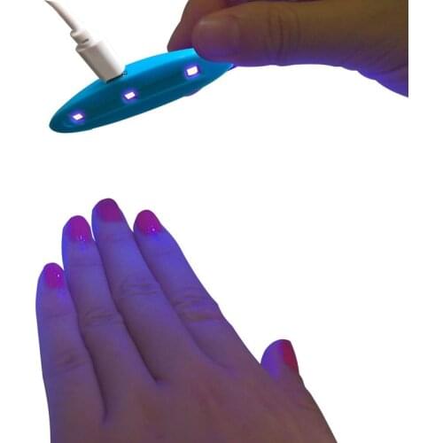 Multifunction Nail Art Portable Mini USB Gel Polish Light Dryer Nail Gel ABS UV LED Curing Lamp Manicure Tool