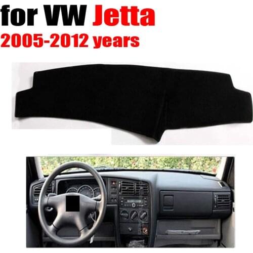 Car Dashboard cover pad For Volkswagen VW Jetta 2005-2012 left hand drive black dashboard protection pad Suitable Console pad