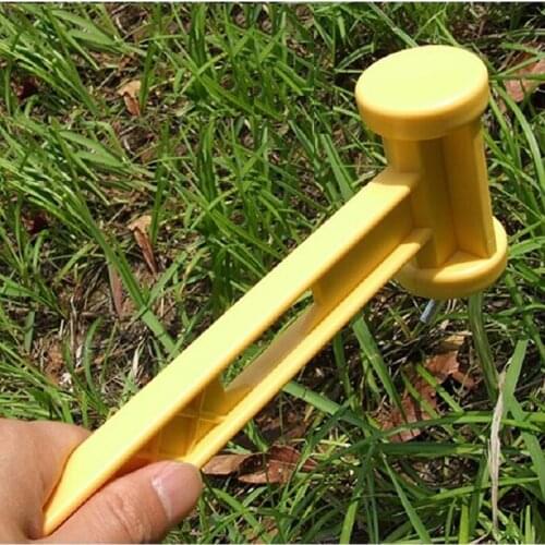 Outdoor Plastic Hammer Knocking Camping Nails Outdoor Tools Installation Ultra Light Weight Outdoor Hammer Tent Accessories
