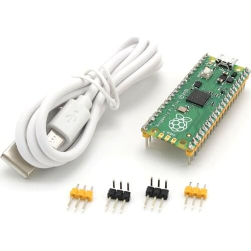 Raspberry Pi Pico Board with Pre-soldered Header Flexible Microcontroller Board Based The Raspberry Pi RP2040 Chip