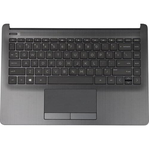 For HP Pavilion 14-CF 14S-C 14-DF 14S-DF 14-DK 14S-CR L24818-001 L23491-001 Laptop Palmrest Upper Case US Keyboard Touchpad