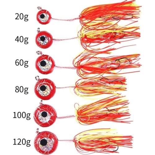 DEEP CONTROL UP Tenya Madai Jig Kabura Saltwater Fishing Lure Jighead Sea Boating Bait Shrimp Rubber Skirt