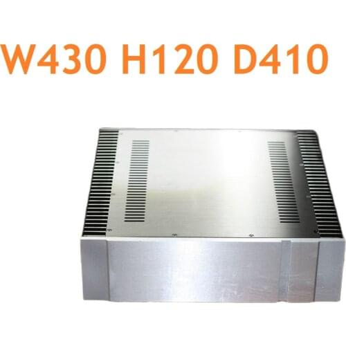 Pass Panel DIY Big Size Aluminum Chassis New W430 Series Cabinet Hi-End Power Amplifier Housing PSU AMP DAC Decoder Shell Preamp