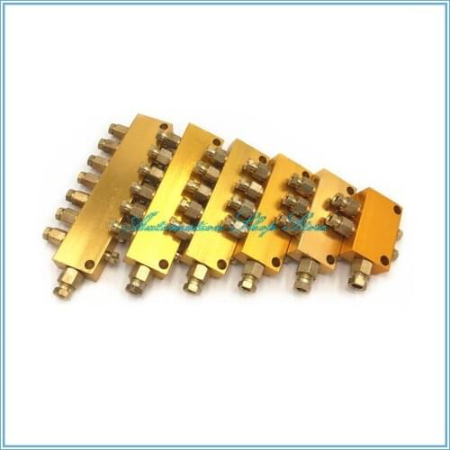 B Type Adjustable oil separator Tubing divider TK type resist oil separation Drain valve oil circuit Lubricating oil block