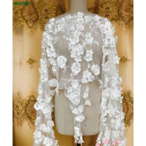 Net yarn sequins Embroidered Sequined cloth Decal lace Pearl fabric for Stage performance clothing DIY 1 order= 90*100cm