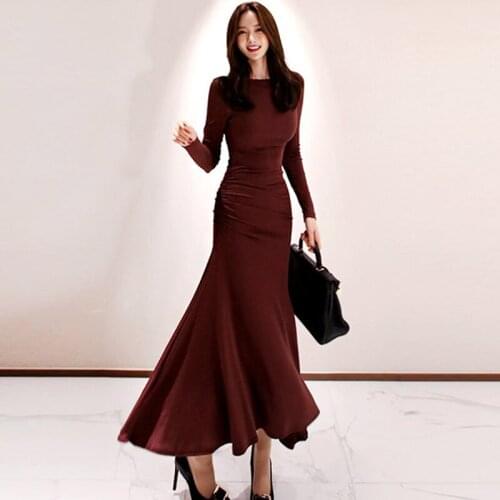 SHTONGHUA Fashionable Knitted Dresses