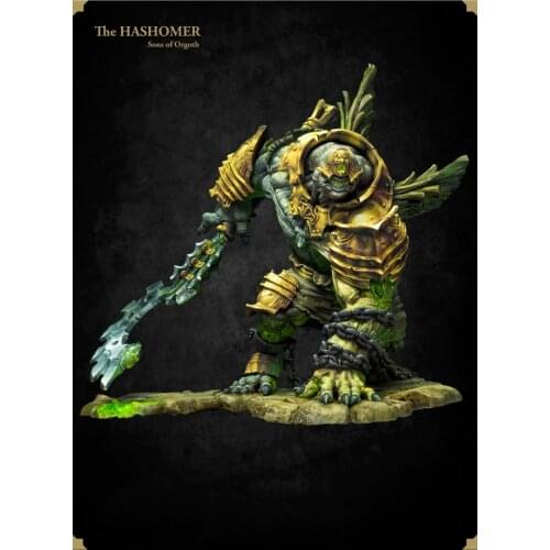 1/24 75mm The Hashomer- SONS OF ORGOTH big 75mm toy Resin Model Miniature Kit Unassembly Unpainted