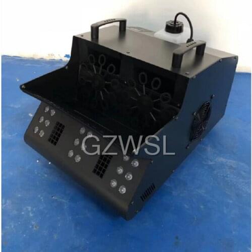 4pcs/lot 1500w Fog Bubble Machine For Stage Wedding Events Fog machine with Bubbles Effect Remote Controller