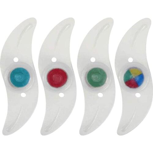 4PCS Bike Spoke Light Bicycle Wheel Light LED Warning Tire Light Cycling Spoke Wire Tyre Willow LED Glowing Lamp Emergency