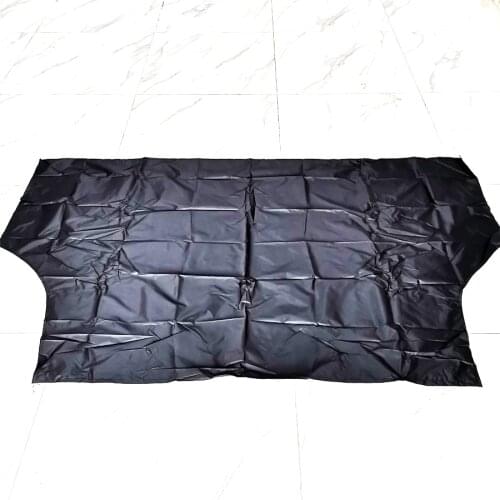 48" X 60" with 12" side flaps Car Front Windshield Snow Ice Frost & Sun Protector Tarp Flap Magnetic Cover
