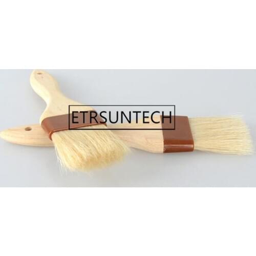 50pcs Wood Handle Natural Bristles Coffee Grinder Maker Machine Cleaning Brush Coffee Powder Brushes Kitchen Tools