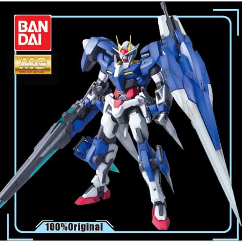 BANDAI MG 1/100 00 Gundam Seven Sword GN-0000/7S Effects Action Figure Model Modification