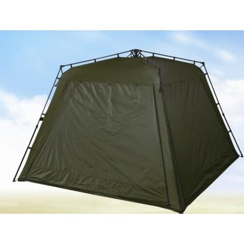 Large military tents outdoor camping tent ArmyGreen Pavilion Fast Open Quartet tent With mosquito nets 5-8 people