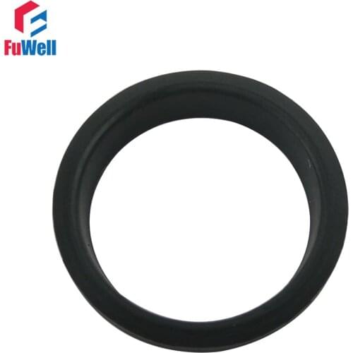 Black NBR Pneumatic Cylinder O-ring Seal F Type 6x10x1.5/3mm Cylinder Liner Gasket Rod Seal 50x58x3/6mm Piston Seal Ring
